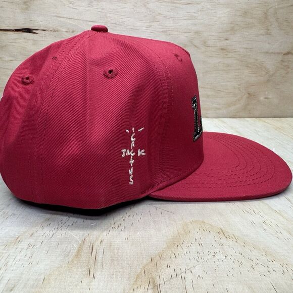 NEW LSU Tigers Travis Scott Cactus Jack x Mitchell Ness Snapback Hat - Picture 5 of 9